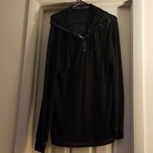 Men's XL Lightweight Black Hoodie